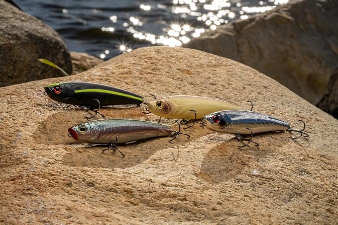 Duckett Fishing Super Sound 110 Topwater, High-Impact Walking Lure for Attracting Aggressive Bass Strikes