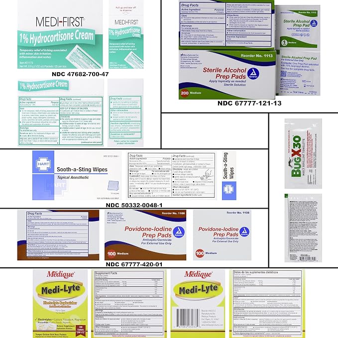 Waterproof First Aid Kit 93 Piece By MFASCO Flambeau Case
