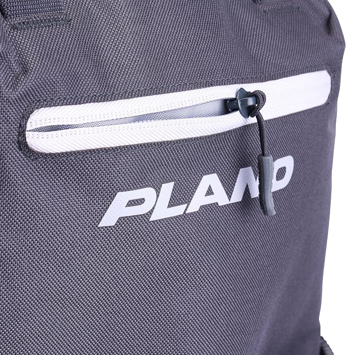 Plano Weekend Softside 3700 Tackle Backpack, Cutting-Edge Fishing Tackle Bag, Molded Waterproof Base, Spacious Storage, Die Cut Tool Sleeves, Daisy Chain Attachment Points